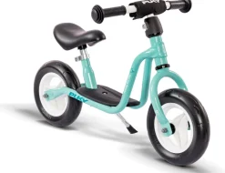 Løbecykel - LR M aqua grøn - med støttefod