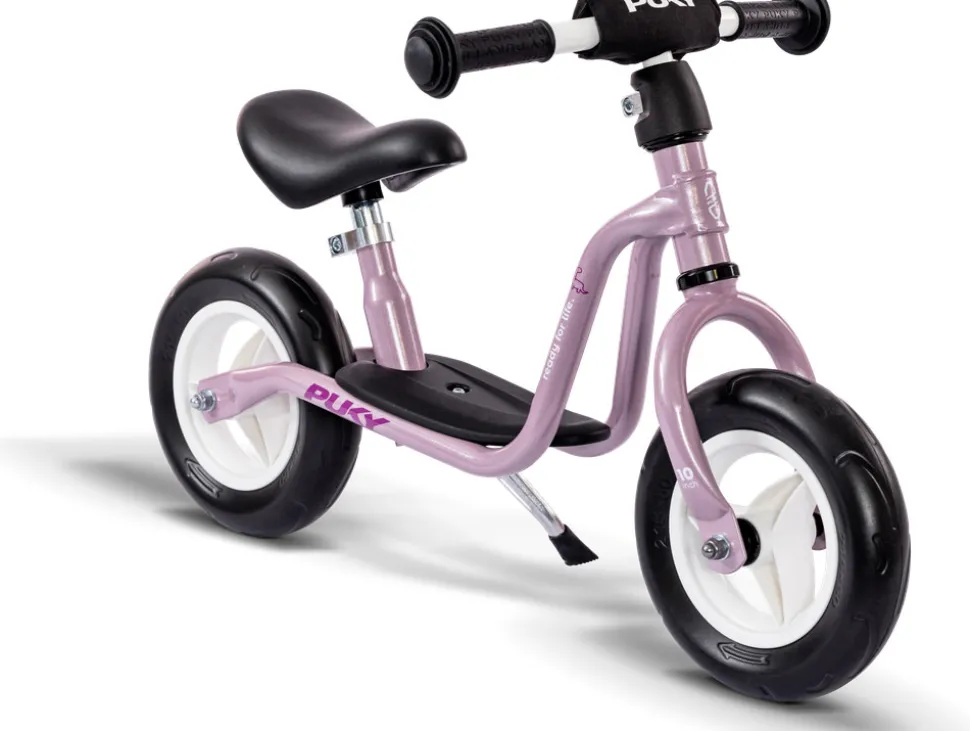 Løbecykel - LR M perlemorspink - med støttefod