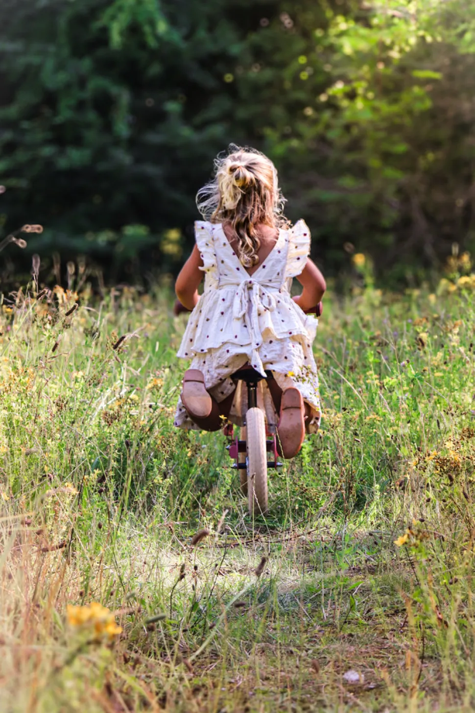 Løbecykel, 2-hjulet, Vintage rose