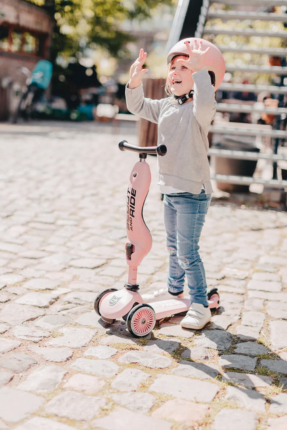 Løbehjul Highwaykick 1 Rose