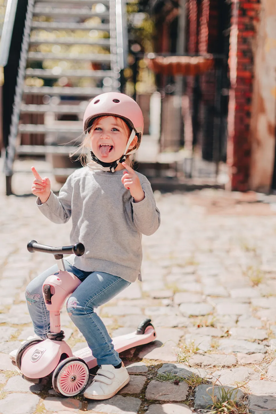 Løbehjul Highwaykick 1 Rose