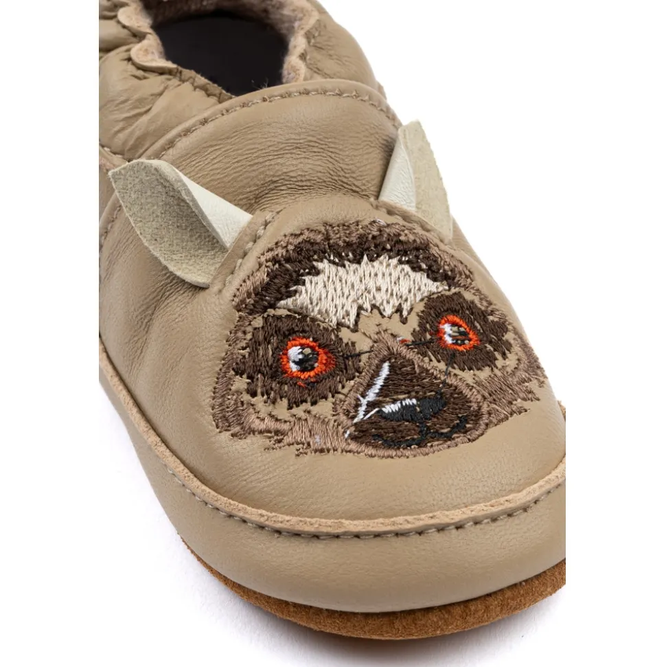 Læder Slipper - 3D - DOESKIN