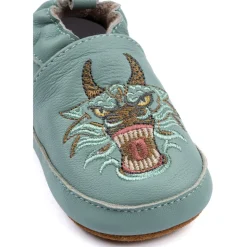 Læder Slipper - 3D - GREEN BAY