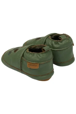 Læder Slipper - 3D - Thyme