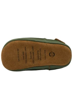 Læder Slipper - 3D - Thyme