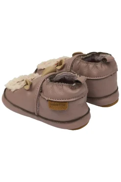 Læder Slipper - 3D - Twilight mauve