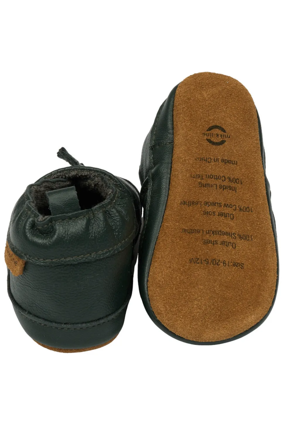 Læder Slipper Dino - Darkesst sprouse