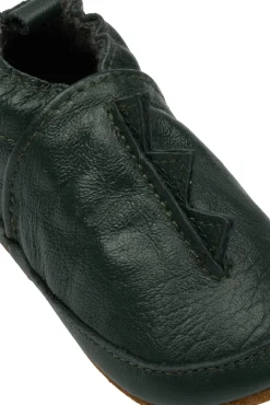 Læder Slipper Dino - Darkesst sprouse