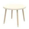Legebord, Dots, Ø60, Cream