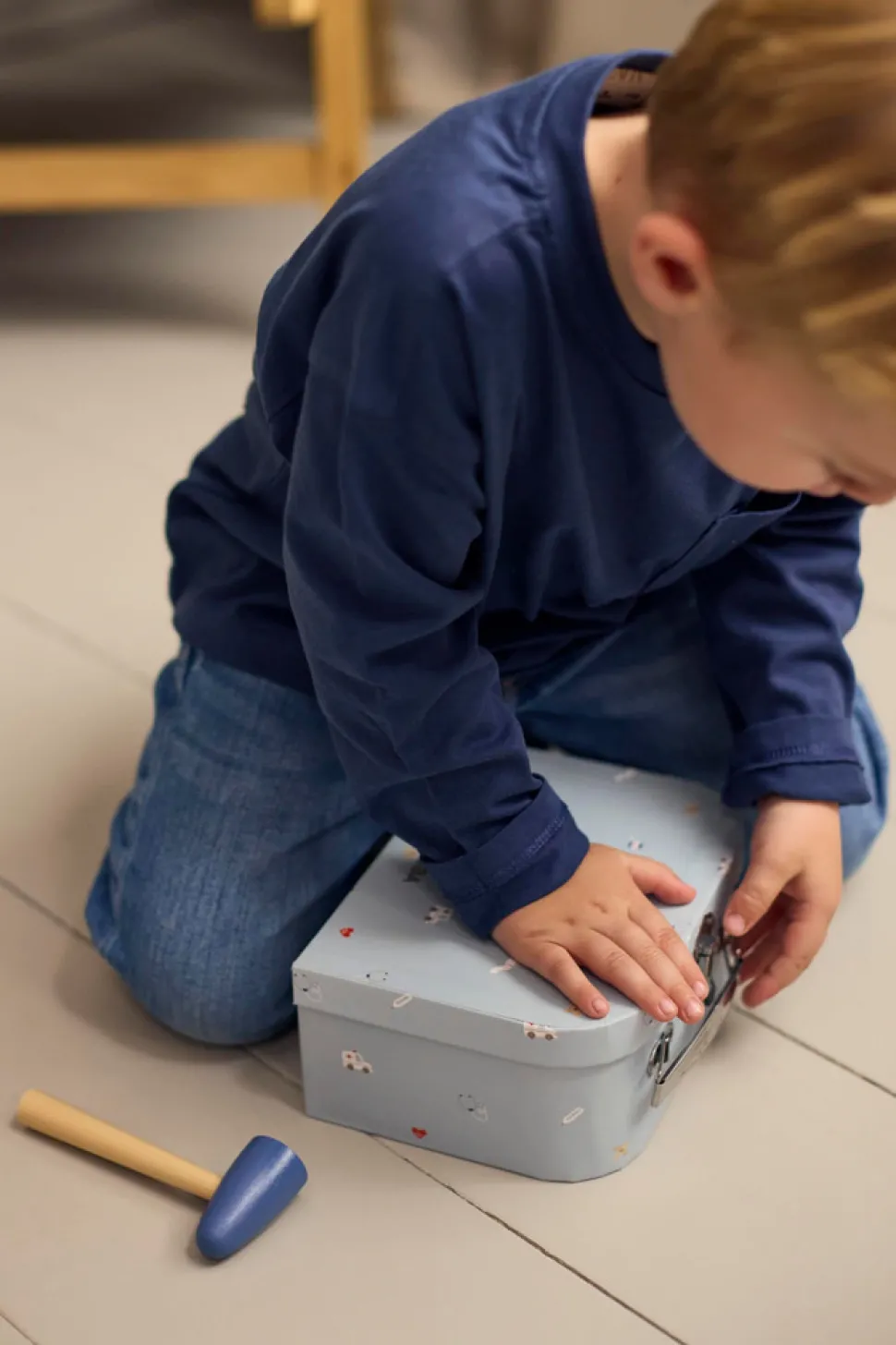 Legekuffert - Doktorsæt i træ