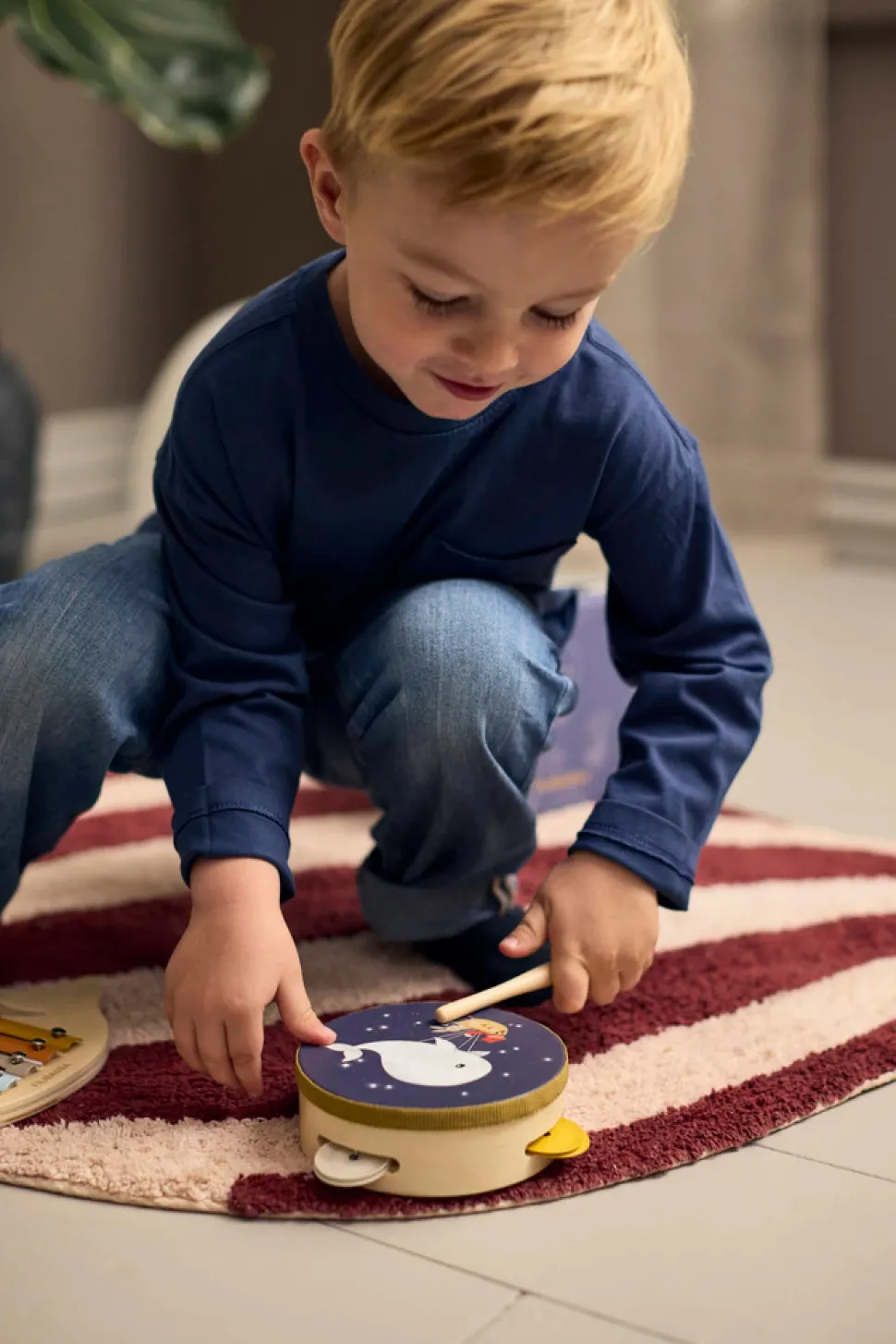 Legekuffert - Mine første instrumenter i træ
