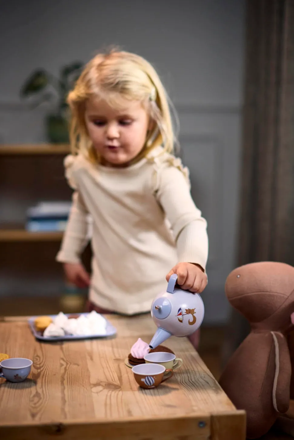 Legekuffert - Teselskab til 4