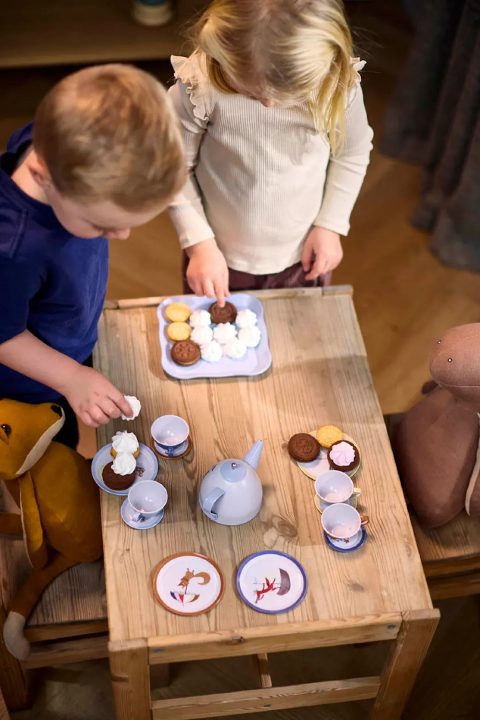 Legekuffert - Teselskab til 4