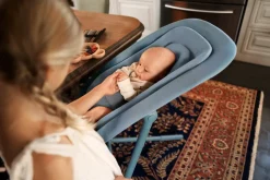 Lemo højstol 4in1 sæt - stone blue