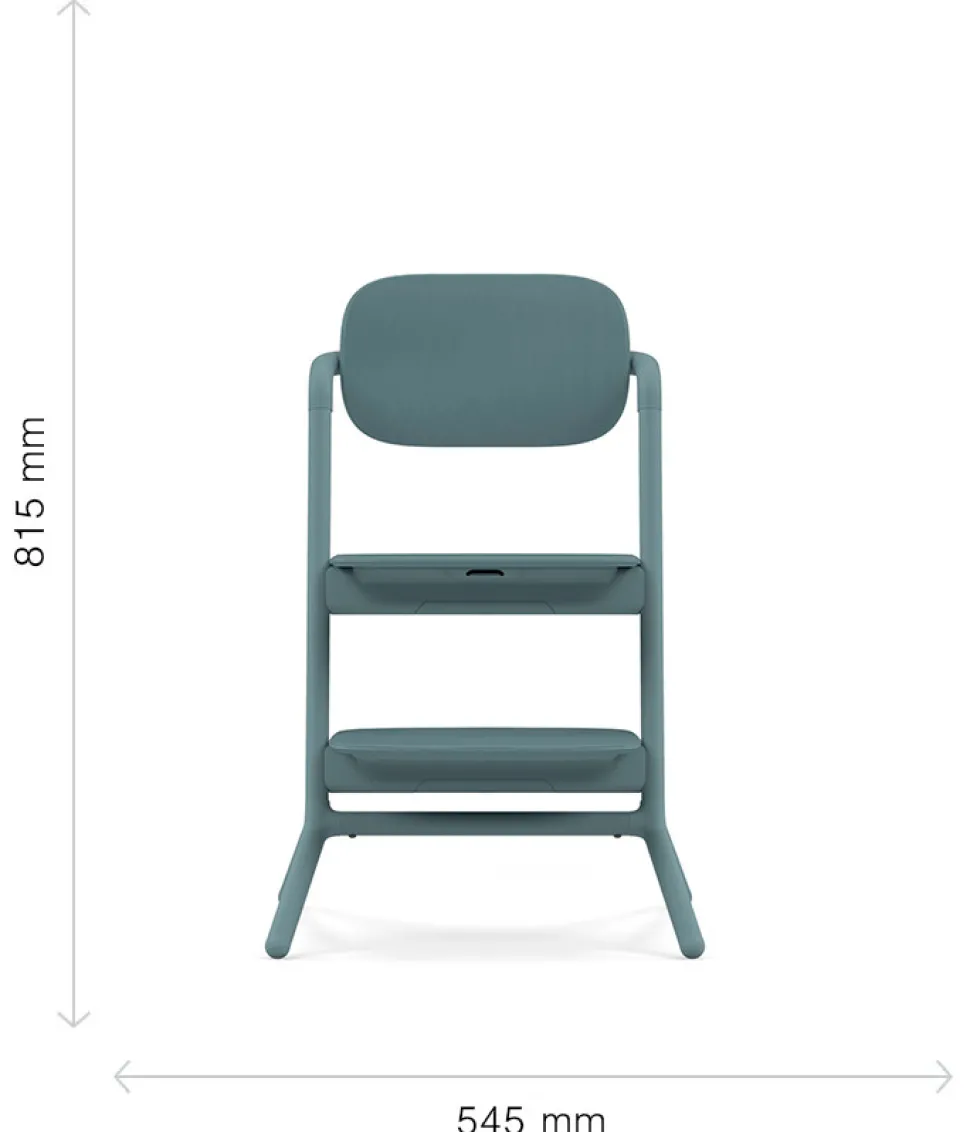 Lemo højstol 4in1 sæt- stunning black