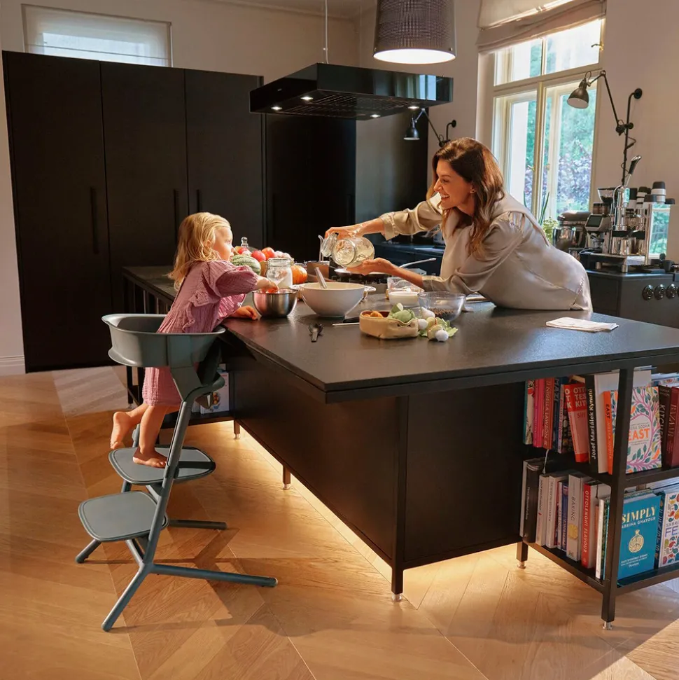 Lemo højstol 4in1 sæt- stunning black