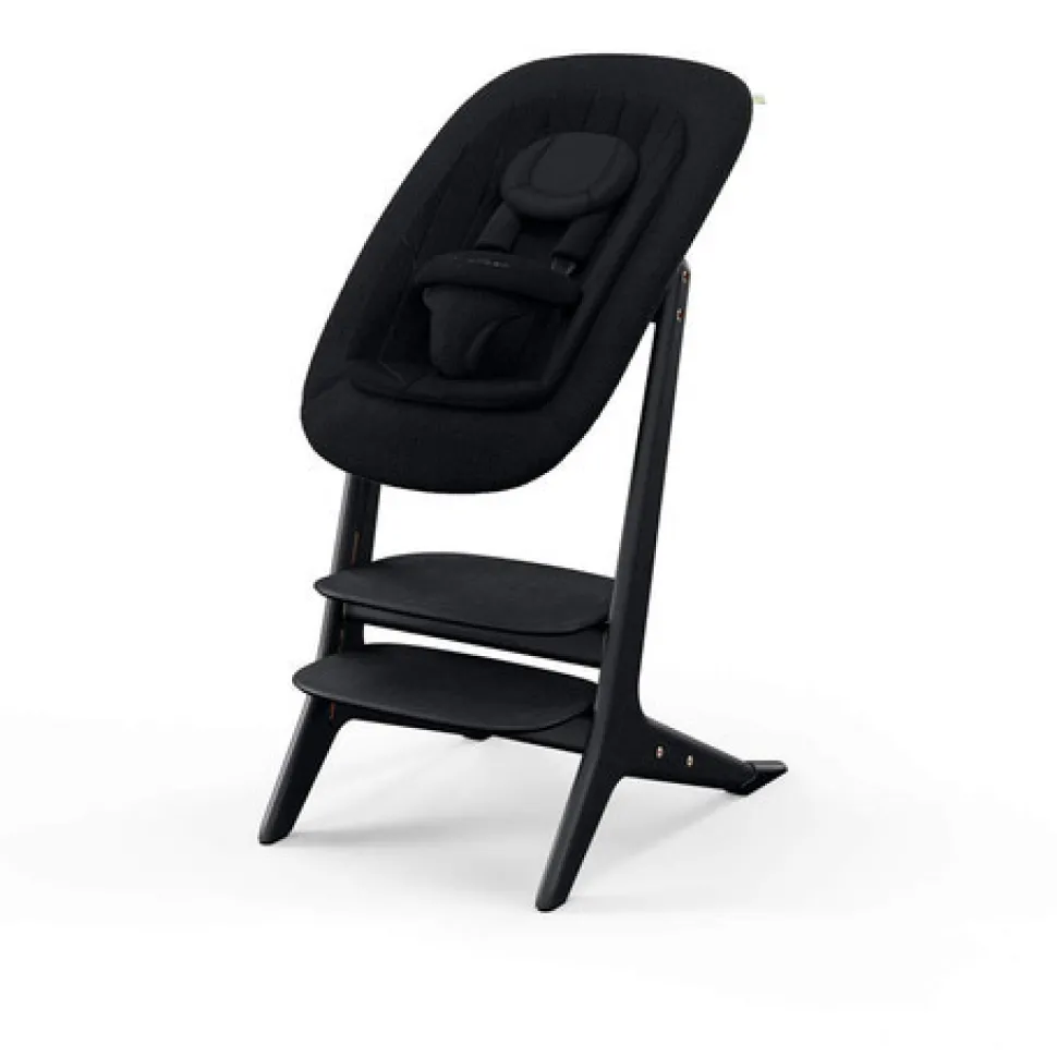 Lemo Platinum højstol 4in1 sæt, sort/rose gold