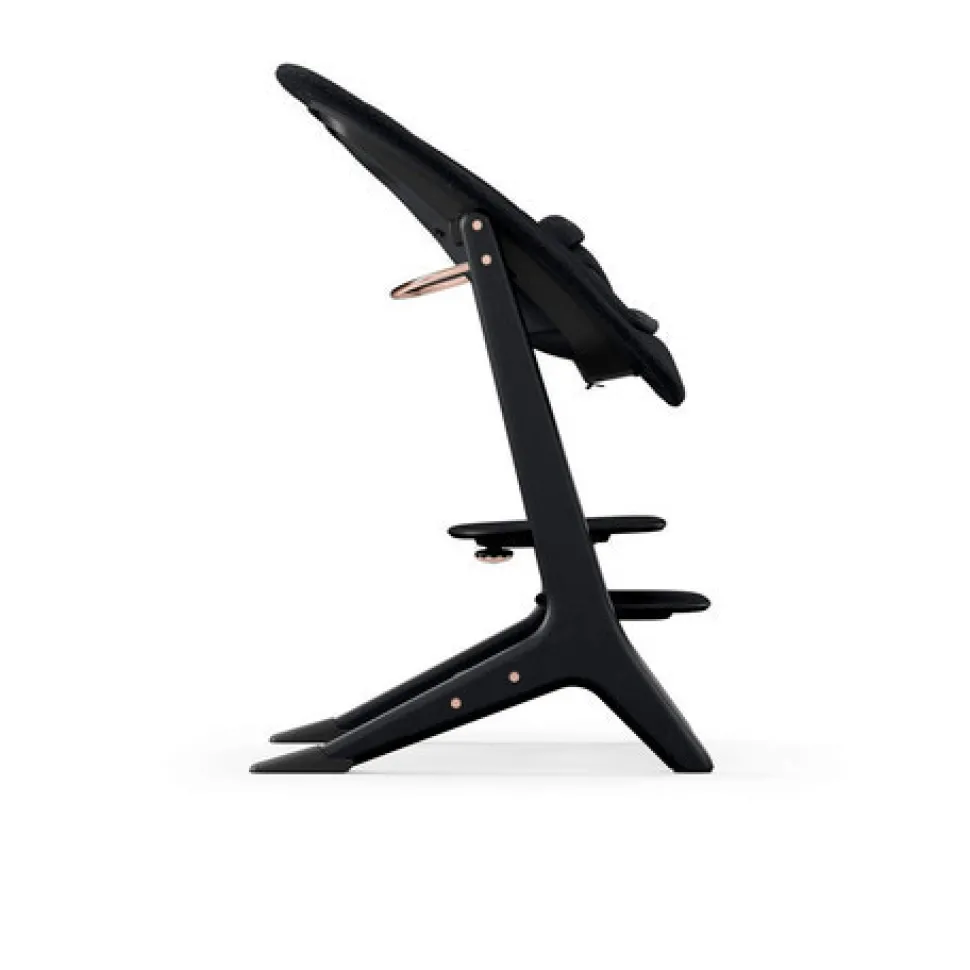 Lemo Platinum højstol 4in1 sæt, sort/rose gold