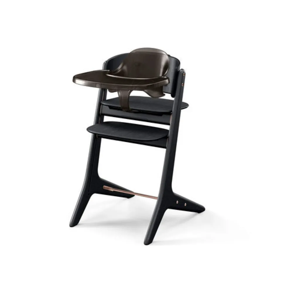 Lemo Platinum højstol 4in1 sæt, sort/rose gold