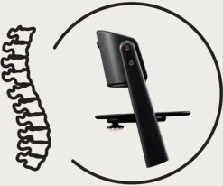 Lemo Platinum højstol 3in1 sæt, sort/rose gold