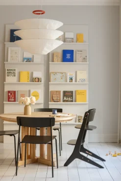 Lemo Platinum højstol, sort/rose gold