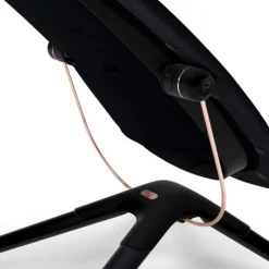 Lemo Platinum skråstol, sort