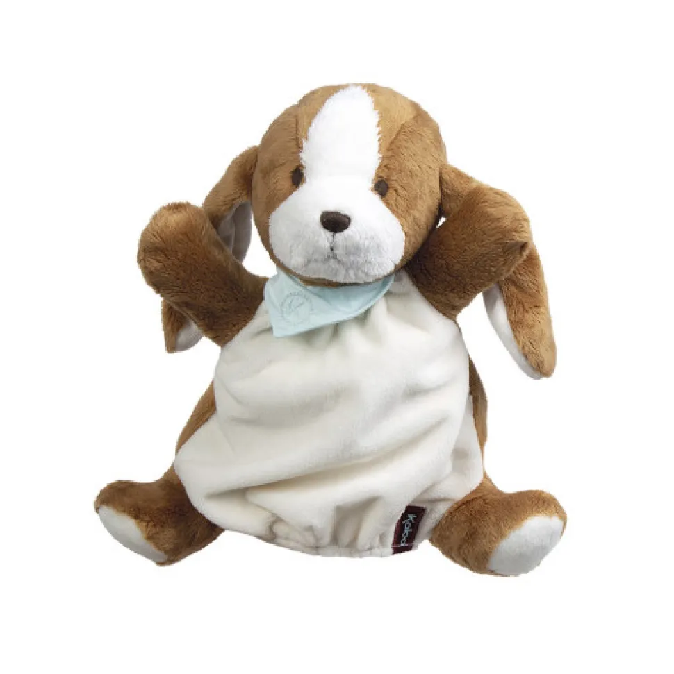 Les Amis Tiramisu Dog Doudou Puppet 25cm