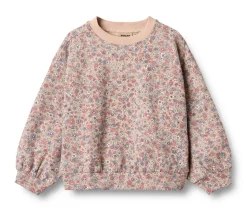 Lia Sweatshirt - Rose dust flowers