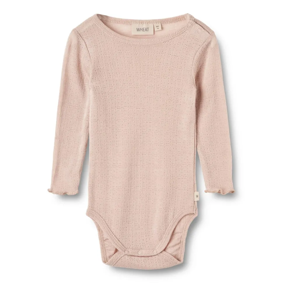 Liea Uld/silke Body Langærmet - Pale Lilac