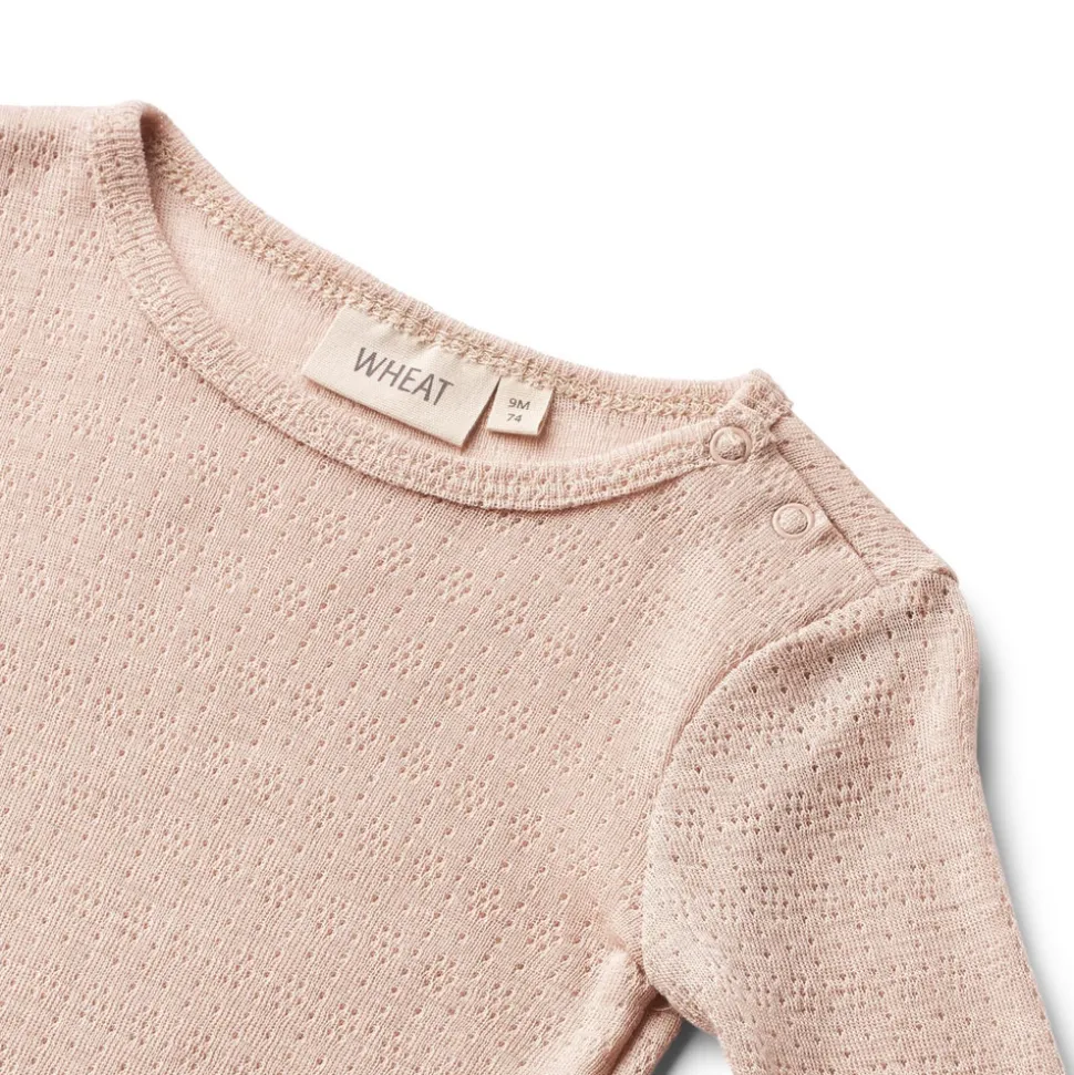 Liea Uld/silke Body Langærmet - Pale Lilac