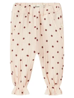 Lilia Løse Bukser - Silver Peony