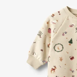 Lilo Jumpsuit - Offwhite Holiday