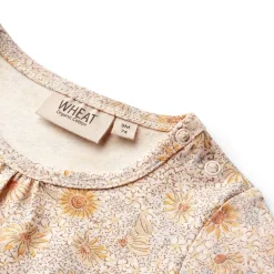 Liv langærmet body - coneflowers