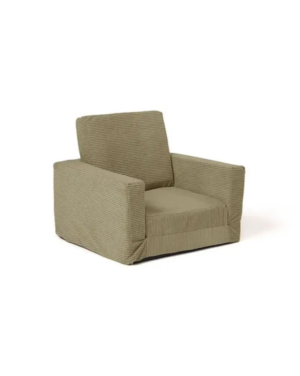 Lænestol foldbar grøn