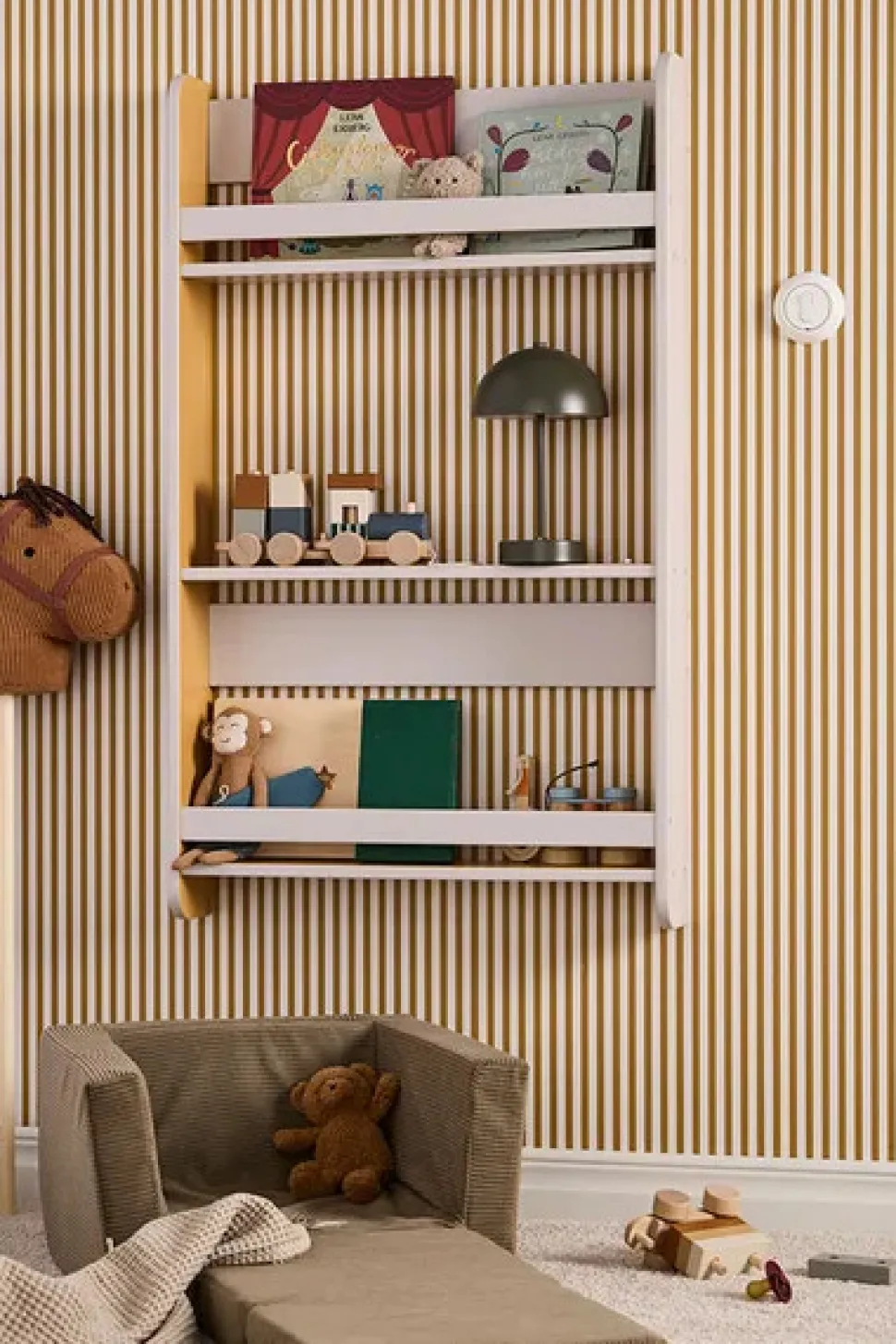 Lænestol foldbar grøn