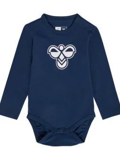 Logo Langærmet Body - Dress Blue