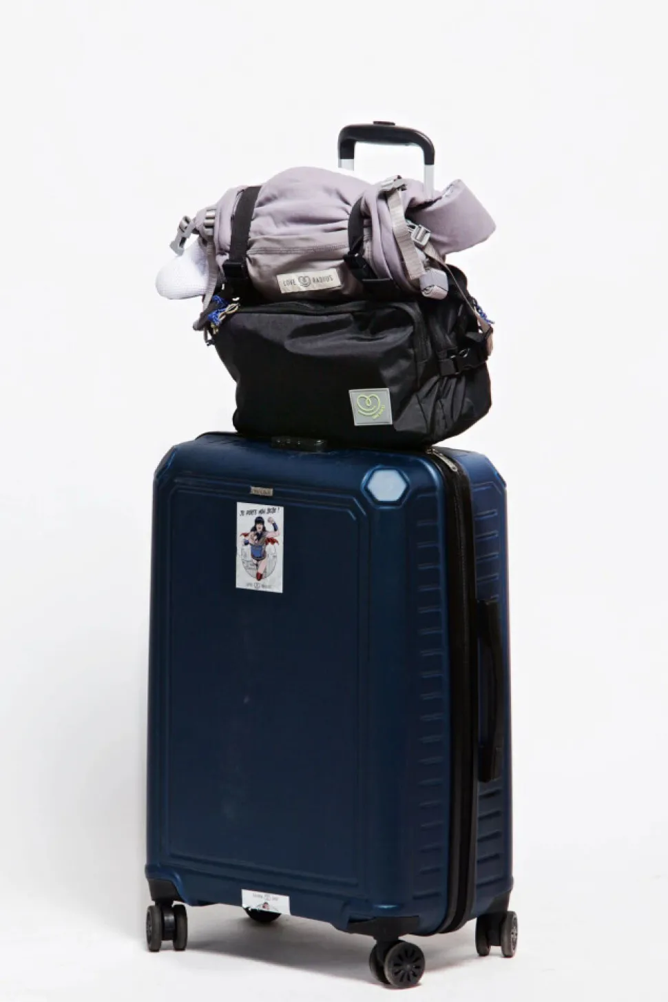 Love Radius CaravanBag - Black