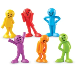 Lær om følelser og kropssprog -figurer