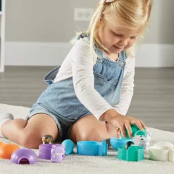 Lær om tal og farver - Aktivitetssæt m. polardyr