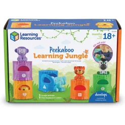 Lær om tal og farver - junglens dyr