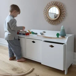 Luca Opbevaringsmøbel - hvid - FSC®