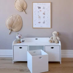 Luca Opbevaringsmøbel - hvid - FSC®