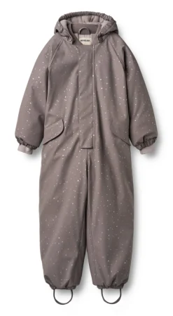 Ludo Gummi Flyverdragt - Purple stone stars