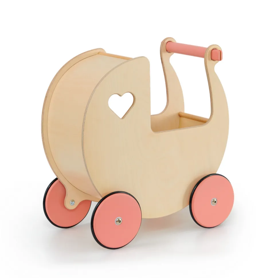 Luksus dukkevogn naturlig