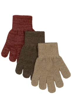 Magic handsker 3 pak med lurex - Doeskin