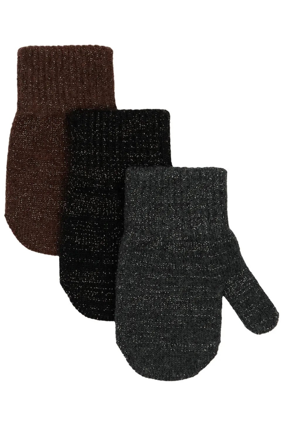 Magic vanter 3 pak med lurex - Antrazite