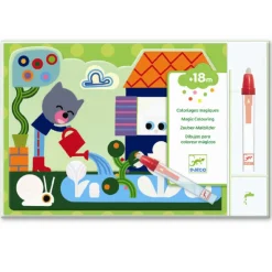 Magisk farvelægning, Gemt i haven