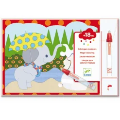 Magisk farvelægning, Skjult udenfor