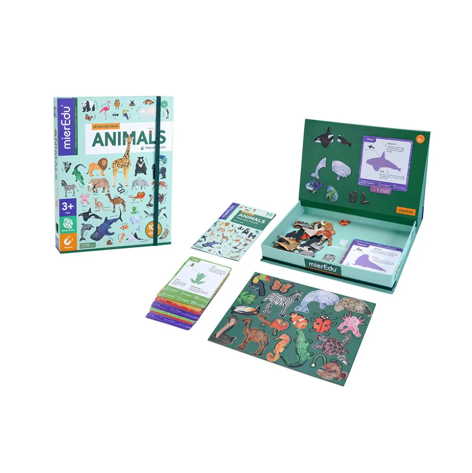 Magnetisk legesæt - Lær om dyreriget