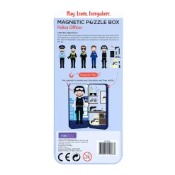 Magnetisk rejsesæt - Politibetjent